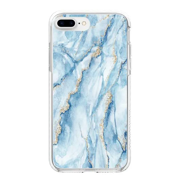 iPhone Case - Pale Blue Marble