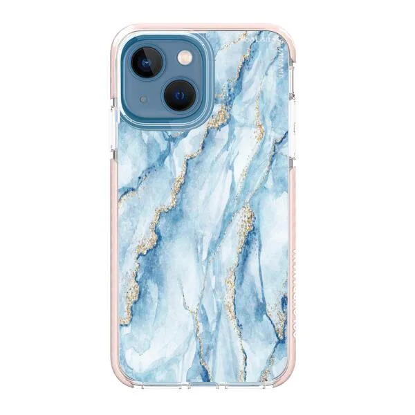 iPhone Case - Pale Blue Marble