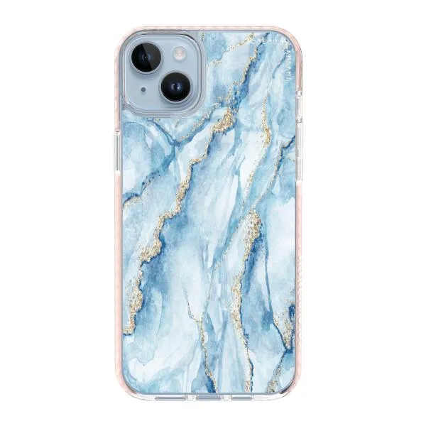 iPhone Case - Pale Blue Marble