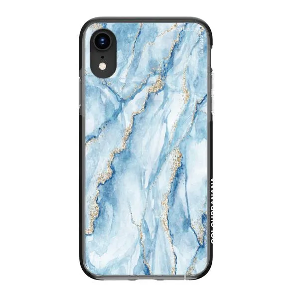 iPhone Case - Pale Blue Marble