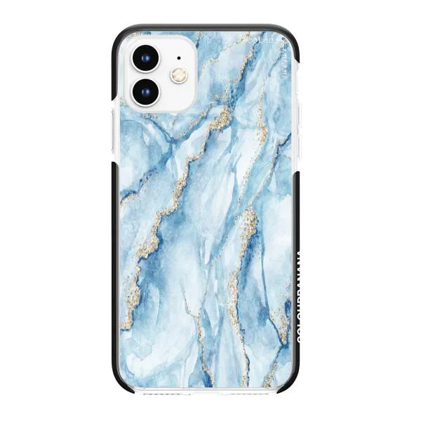 iPhone Case - Pale Blue Marble