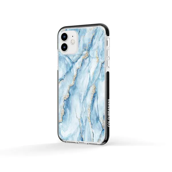 iPhone Case - Pale Blue Marble