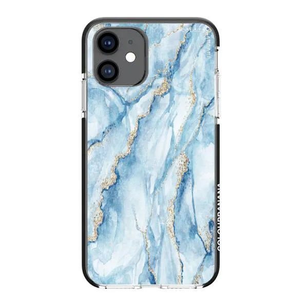 iPhone Case - Pale Blue Marble
