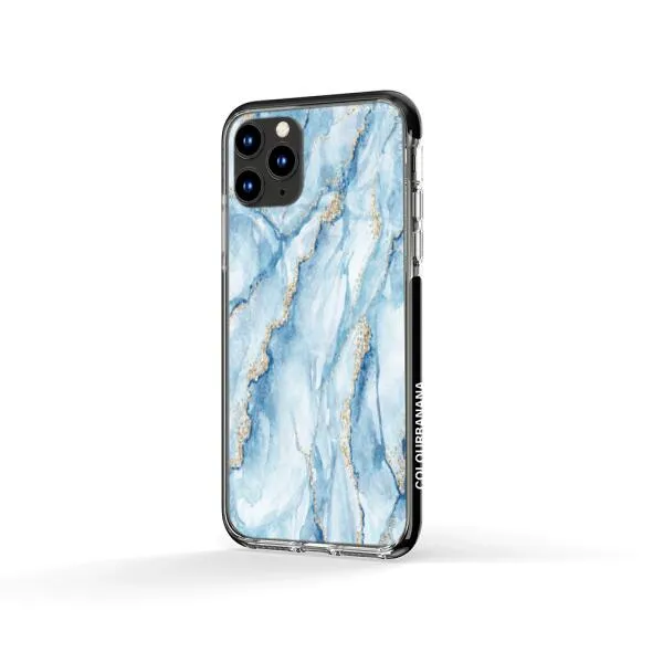 iPhone Case - Pale Blue Marble