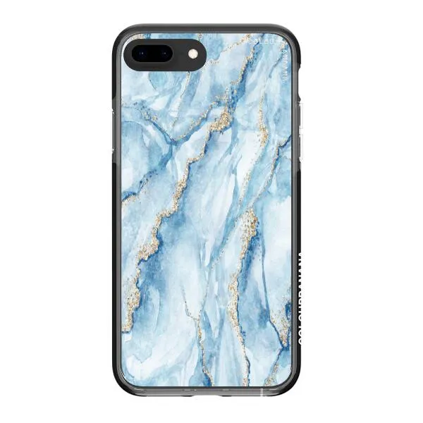 iPhone Case - Pale Blue Marble