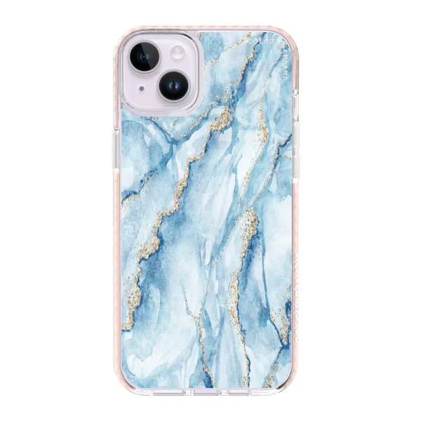 iPhone Case - Pale Blue Marble
