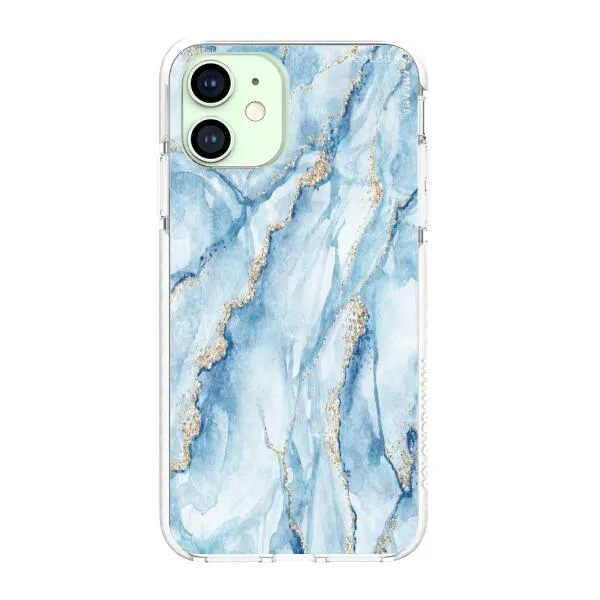 iPhone Case - Pale Blue Marble