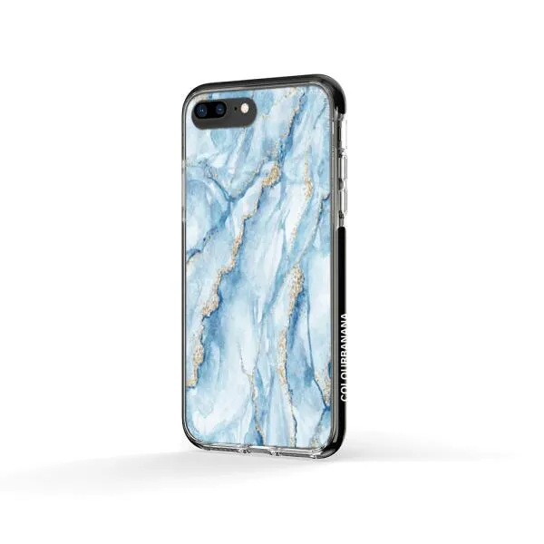 iPhone Case - Pale Blue Marble
