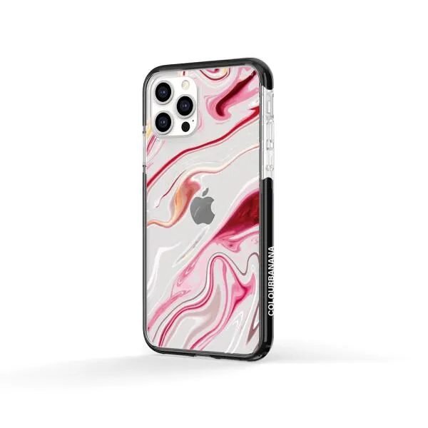 iPhone Case - Pink Liquid Marble