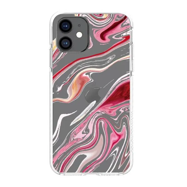 iPhone Case - Pink Liquid Marble