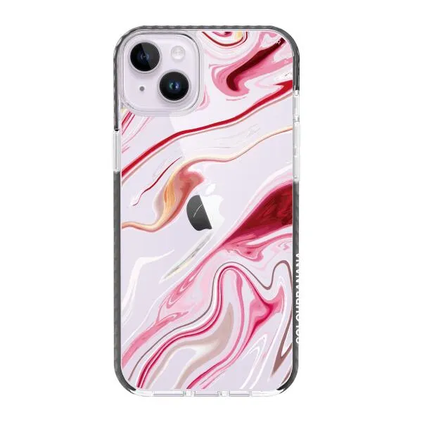 iPhone Case - Pink Liquid Marble