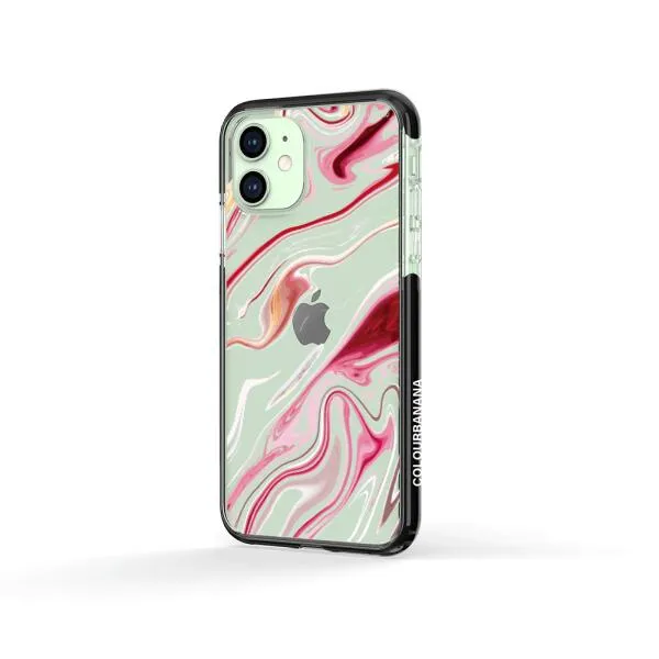 iPhone Case - Pink Liquid Marble