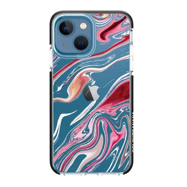 iPhone Case - Pink Liquid Marble