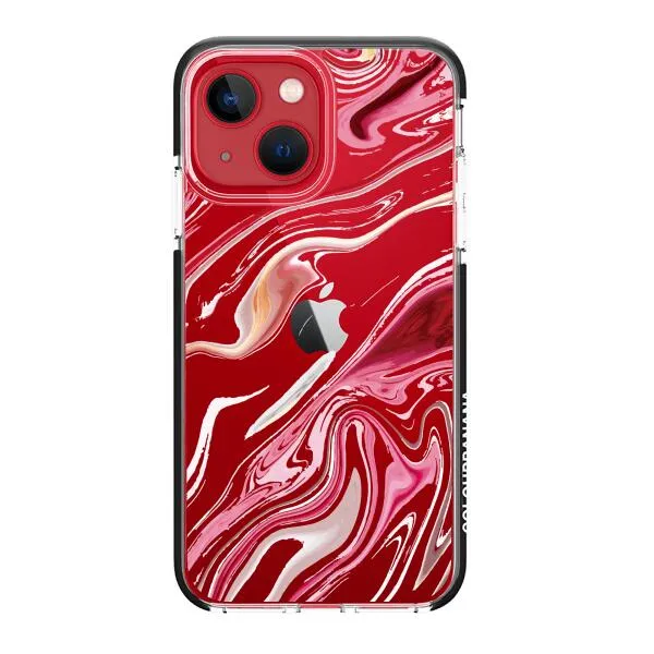 iPhone Case - Pink Liquid Marble