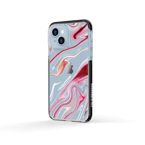 iPhone Case - Pink Liquid Marble