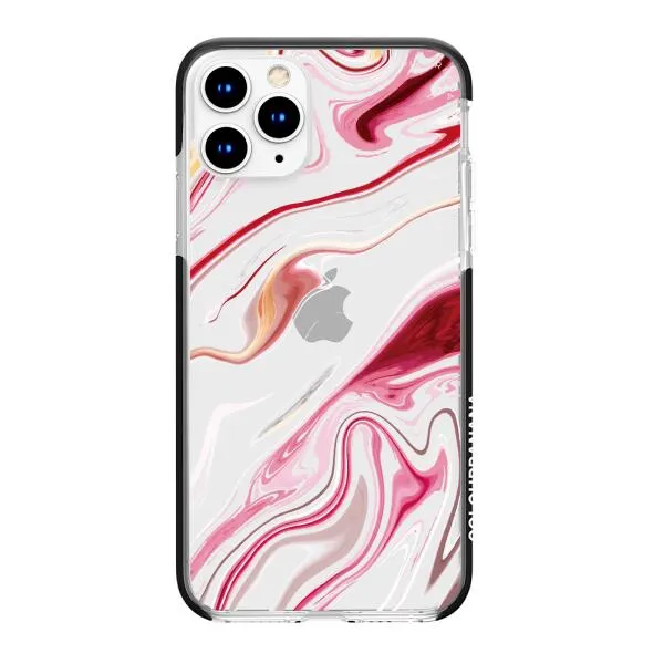 iPhone Case - Pink Liquid Marble