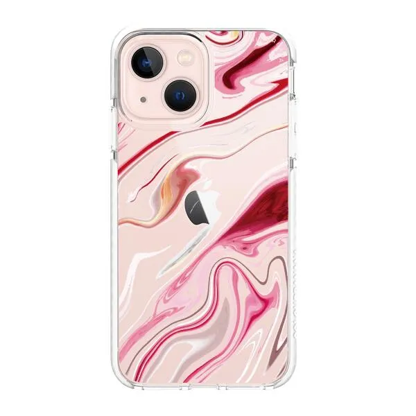 iPhone Case - Pink Liquid Marble