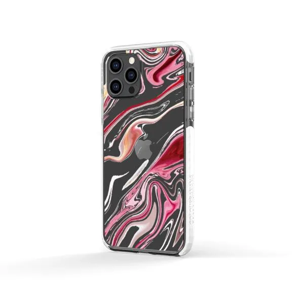 iPhone Case - Pink Liquid Marble