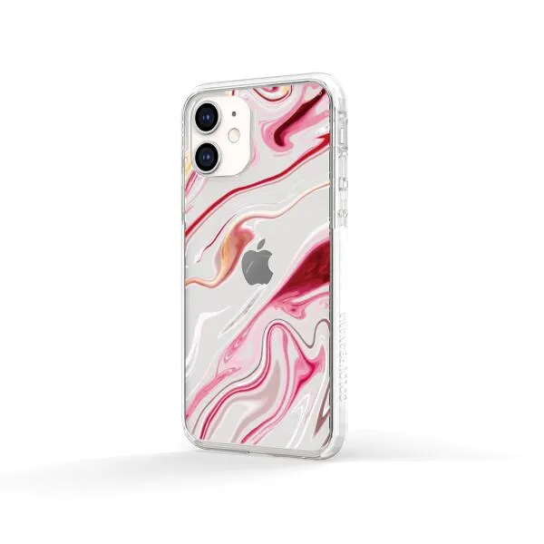 iPhone Case - Pink Liquid Marble