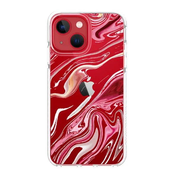 iPhone Case - Pink Liquid Marble