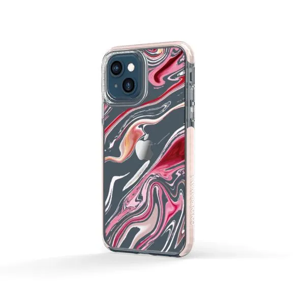 iPhone Case - Pink Liquid Marble