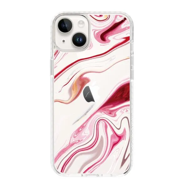 iPhone Case - Pink Liquid Marble