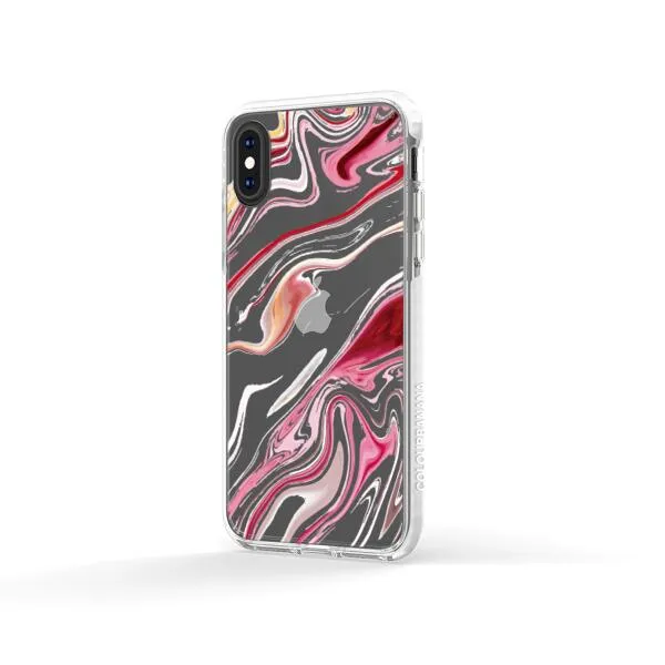 iPhone Case - Pink Liquid Marble