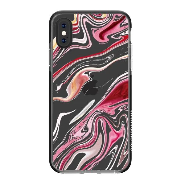 iPhone Case - Pink Liquid Marble