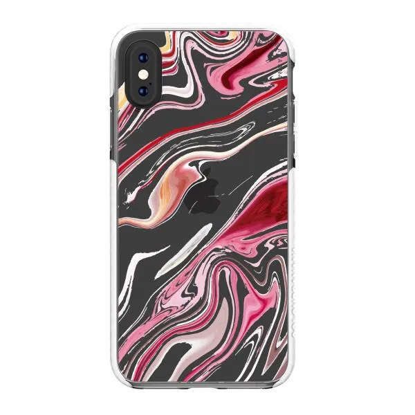 iPhone Case - Pink Liquid Marble