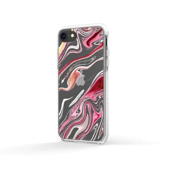 iPhone Case - Pink Liquid Marble
