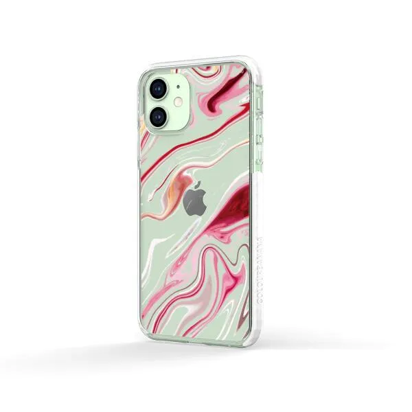 iPhone Case - Pink Liquid Marble