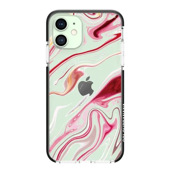 iPhone Case - Pink Liquid Marble