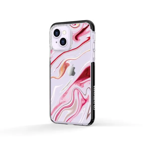 iPhone Case - Pink Liquid Marble