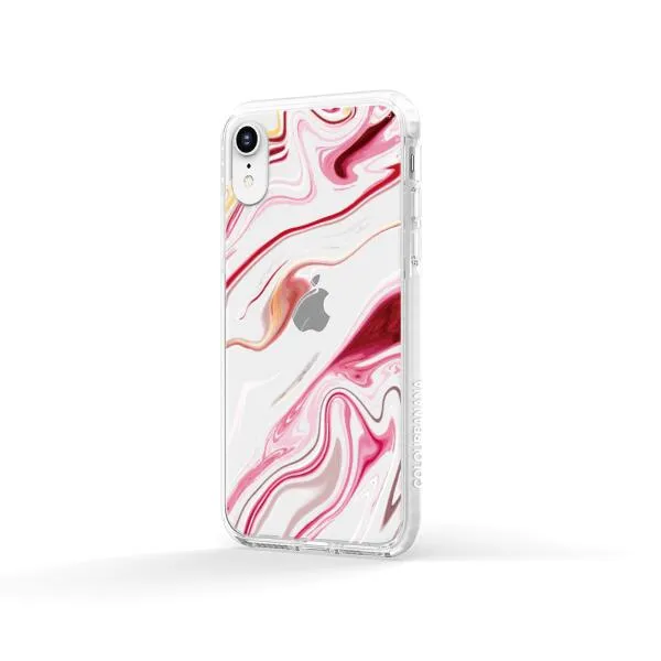 iPhone Case - Pink Liquid Marble