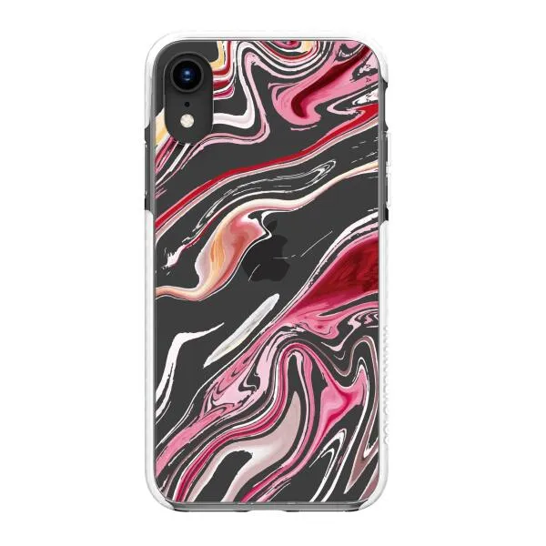 iPhone Case - Pink Liquid Marble