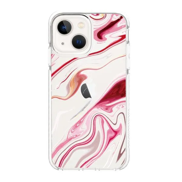 iPhone Case - Pink Liquid Marble