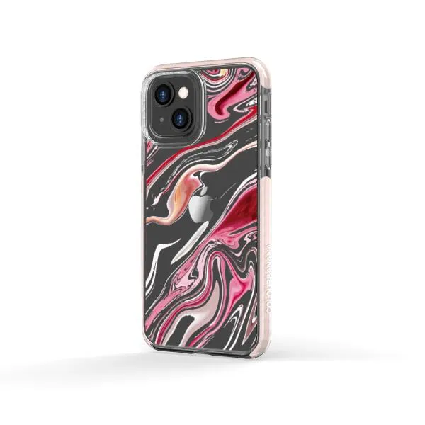 iPhone Case - Pink Liquid Marble