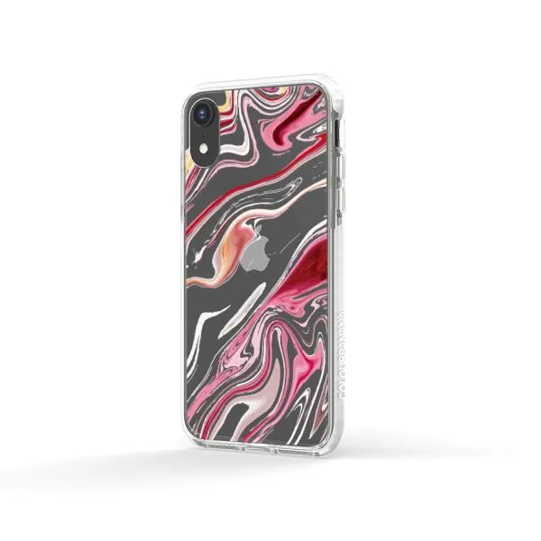 iPhone Case - Pink Liquid Marble
