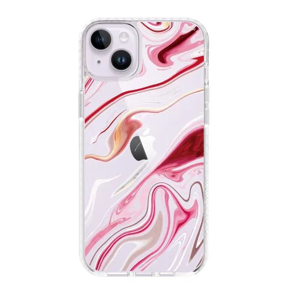 iPhone Case - Pink Liquid Marble