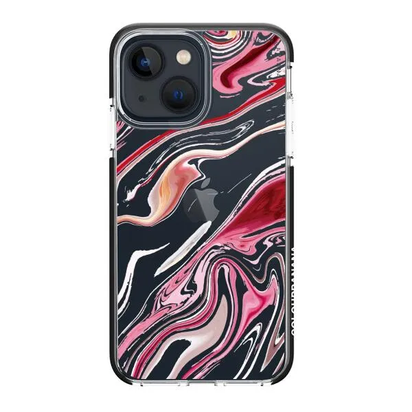 iPhone Case - Pink Liquid Marble