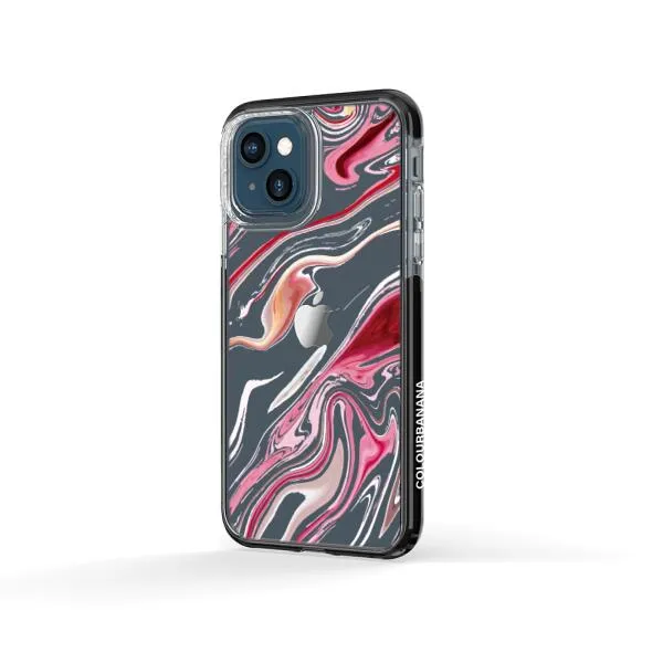 iPhone Case - Pink Liquid Marble