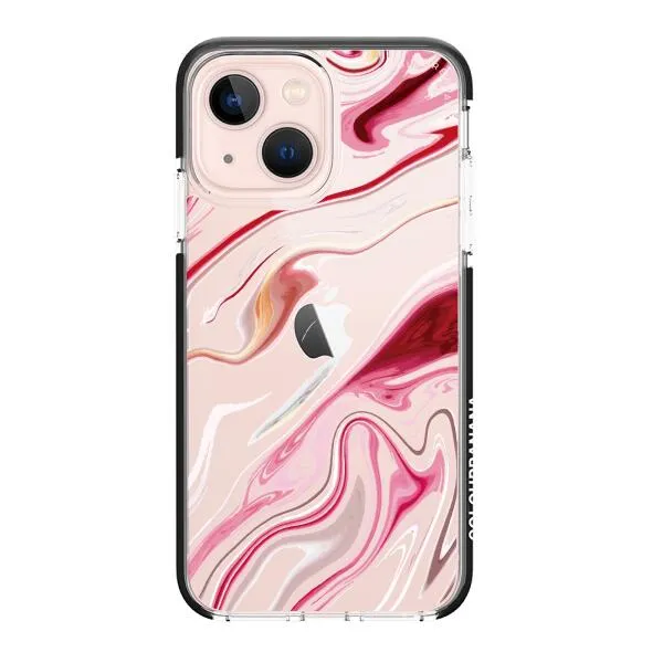 iPhone Case - Pink Liquid Marble