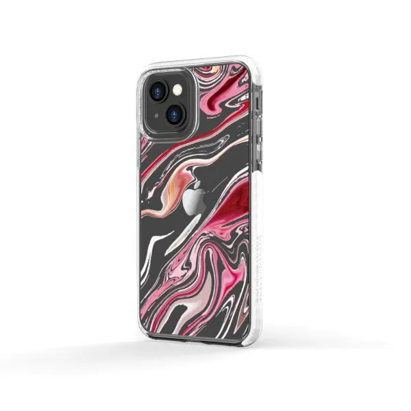 iPhone Case - Pink Liquid Marble