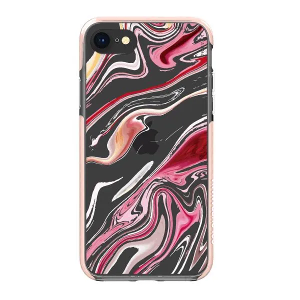 iPhone Case - Pink Liquid Marble