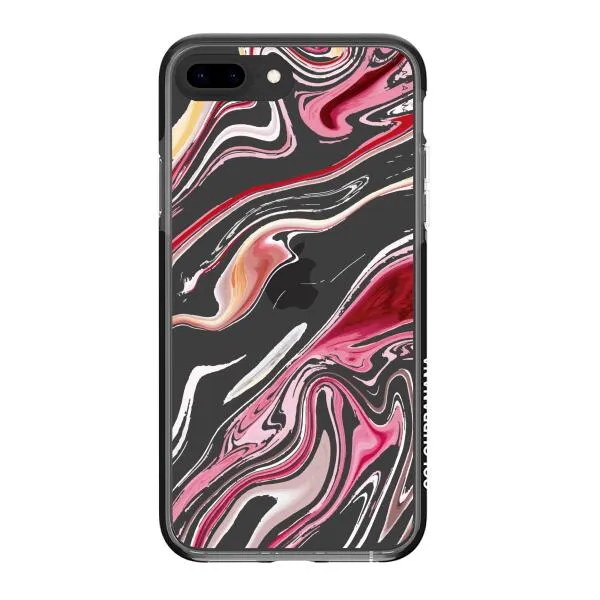 iPhone Case - Pink Liquid Marble