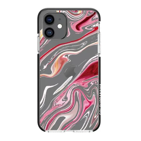iPhone Case - Pink Liquid Marble