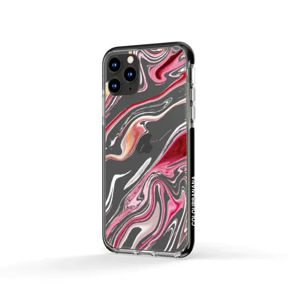 iPhone Case - Pink Liquid Marble