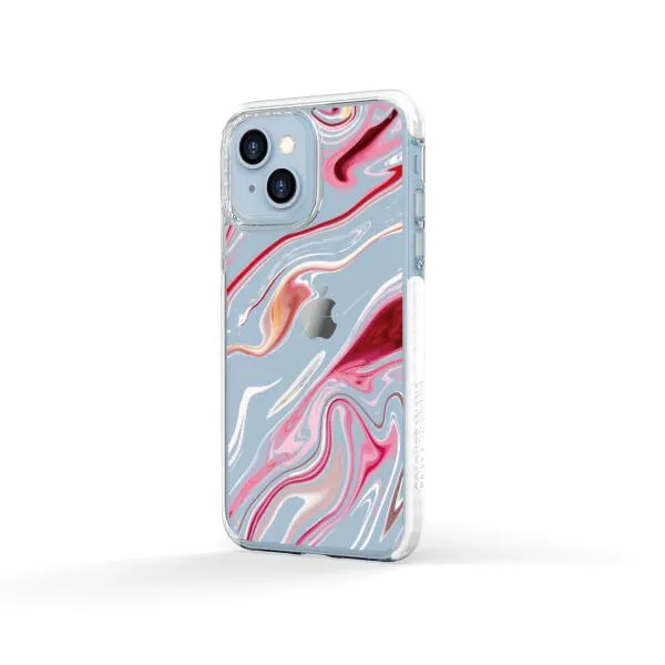 iPhone Case - Pink Liquid Marble
