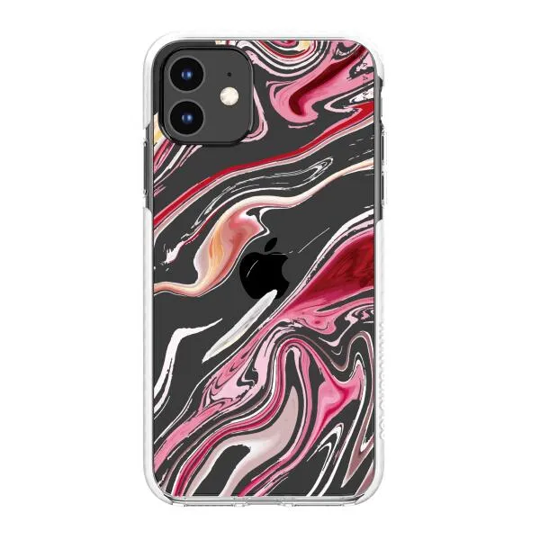 iPhone Case - Pink Liquid Marble