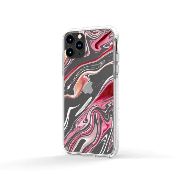 iPhone Case - Pink Liquid Marble